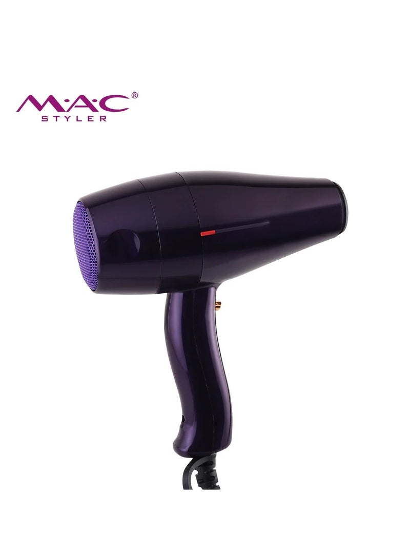 Mac Styler مجفف الشعر الاحترافي ماك ستايلر – سرعة هواء فائقة، تشغيل صامت، قوة ورعاية اللون - Image 3