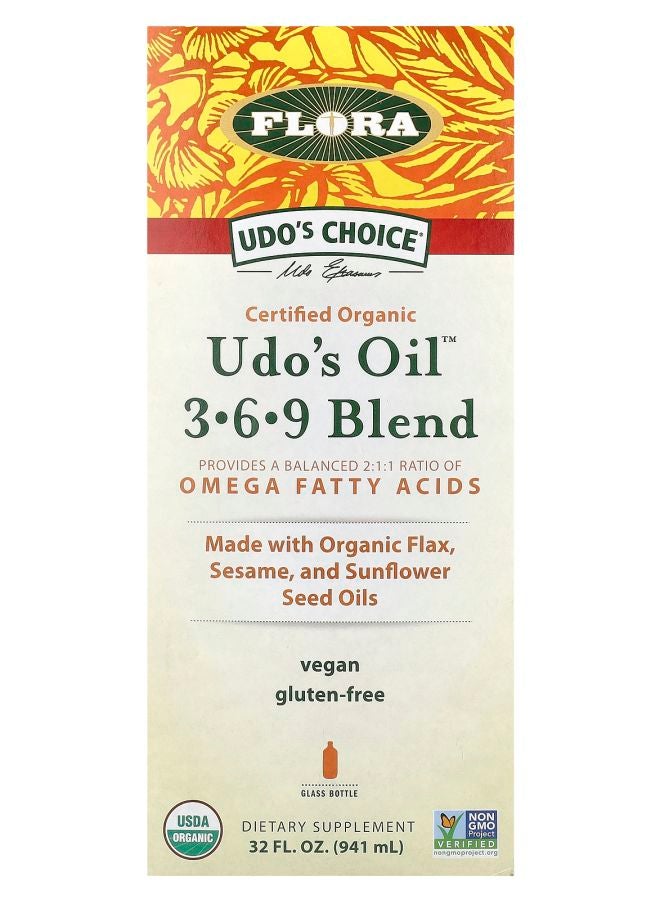 Flora Udo's Choice® Udo's Oil™ 369 Blend 32 fl oz (941 ml)