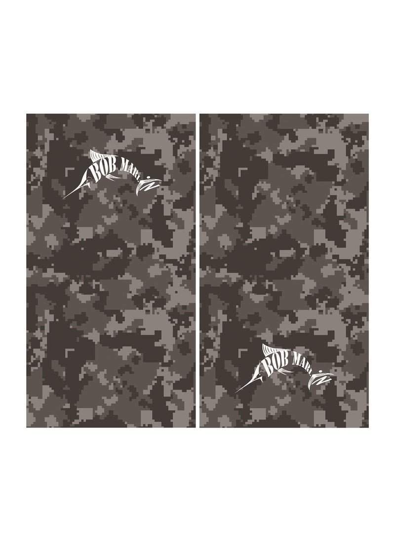 BOB MARLIN Marlin Uv+Protection Face Shield Bandana Digital Camo  - Image 3