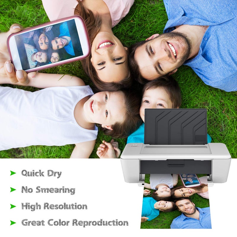 KOALA PAPER Koala Premium Photo Paper 8.5 x 11 In Luster Photo Printer Paper for Inkjet Printer Water-Resistant Soft Gloss 66lb 50 Sheets - Image 3