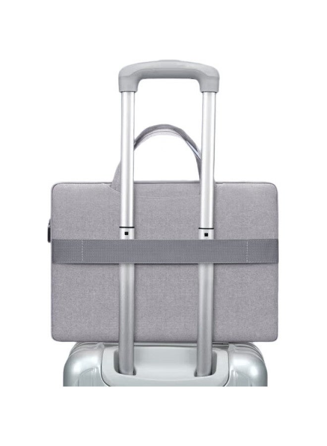 BUBM Laptop Backpack, Mechanical Revolution Pro 15.6-Inch Men'S Handbag, Hp Gaming Laptop Bag, Portable For Outings, Apple Huawei Business Briefcase, Gray - Image 3