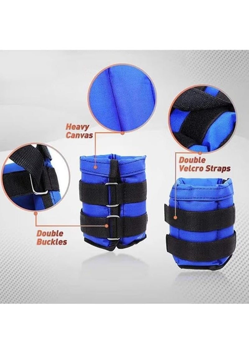 KIIUMI 2 PCS Sand Weight Bag for the Arms and Feet, Weighing 3 Kilograms, Each Piece Weighing 1.5 kilograms - Image 4