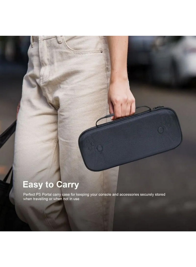 1Pcs For PlayStation Portal Bag EVA Carrying Case Shockproof Protective Cover Handheld Console Handbag for PS5 Game Accessories - Image 4