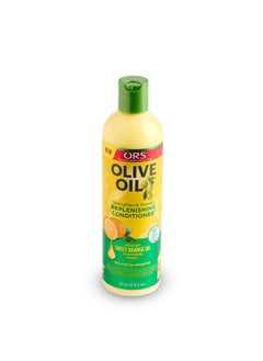 Organic Root (ORS) Olive Oil Strengthen & Nourish Replenishing Conditioner infused with Sweet Orange Oil for Revitalizing Moisture 12.25 Ounce (Pack of 3)  - Image 3