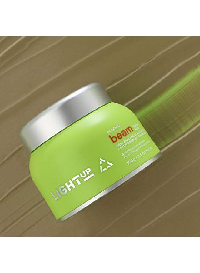 Light Up Beam Glacial Glow Clay Mud Toxin Free, All Skin Types, 100 Gm - Image 3