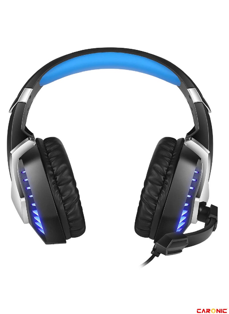 CARONIC Wired Over-Ear Gaming Headphones For PS4 PS5 XOne XSeries NSwitch PC  - Image 3