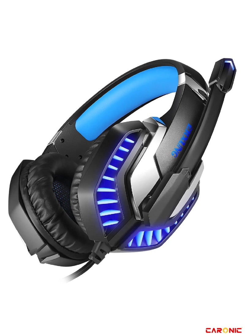 CARONIC Wired Over-Ear Gaming Headphones For PS4 PS5 XOne XSeries NSwitch PC  - Image 2