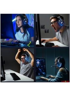 CARONIC Wired Over-Ear Gaming Headphones For PS4 PS5 XOne XSeries NSwitch PC  - Image 5