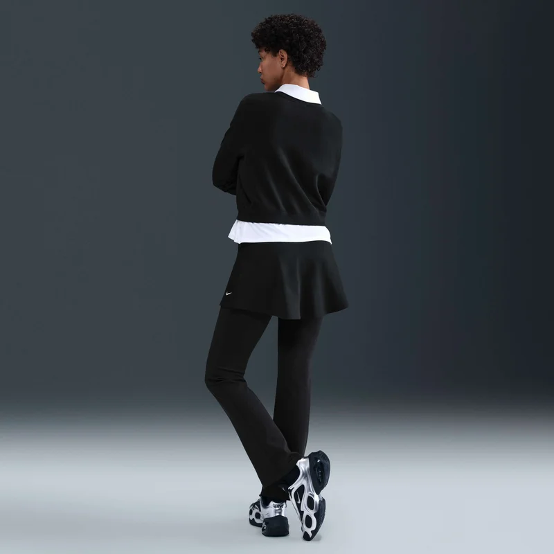 Nike Black Women's Sportswear Chill Terry Sweatshirt for Women | Best Price UAE