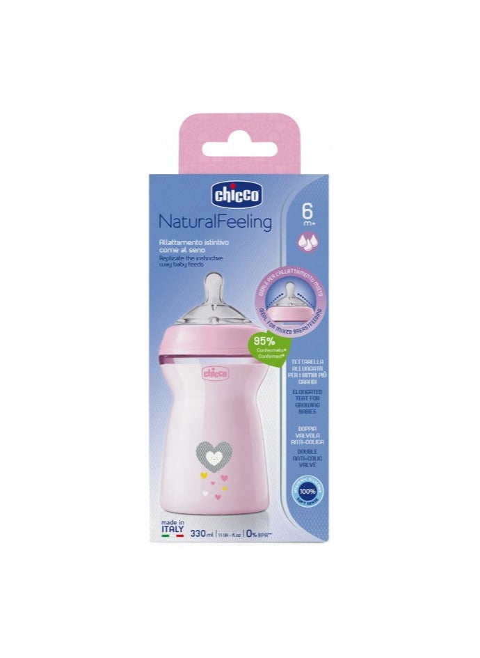 Generic - Chicco Nat Feel Pp 6m+ 330 Ml Baby Bottle - Image 1