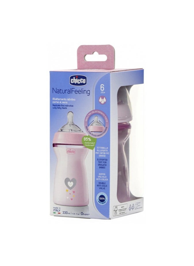 Generic - Chicco Nat Feel Pp 6m+ 330 Ml Baby Bottle - Image 1