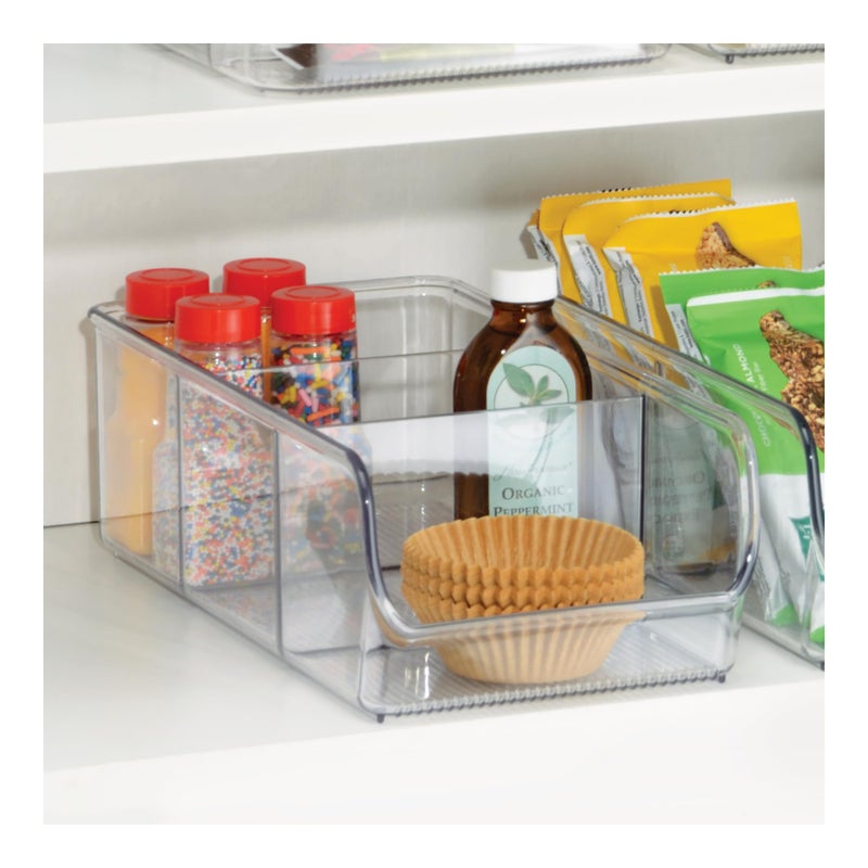 IDesign InterDesign Linus Kitchen, Pantry, Refrigerator, Freezer Storage Container, Clear - Image 3