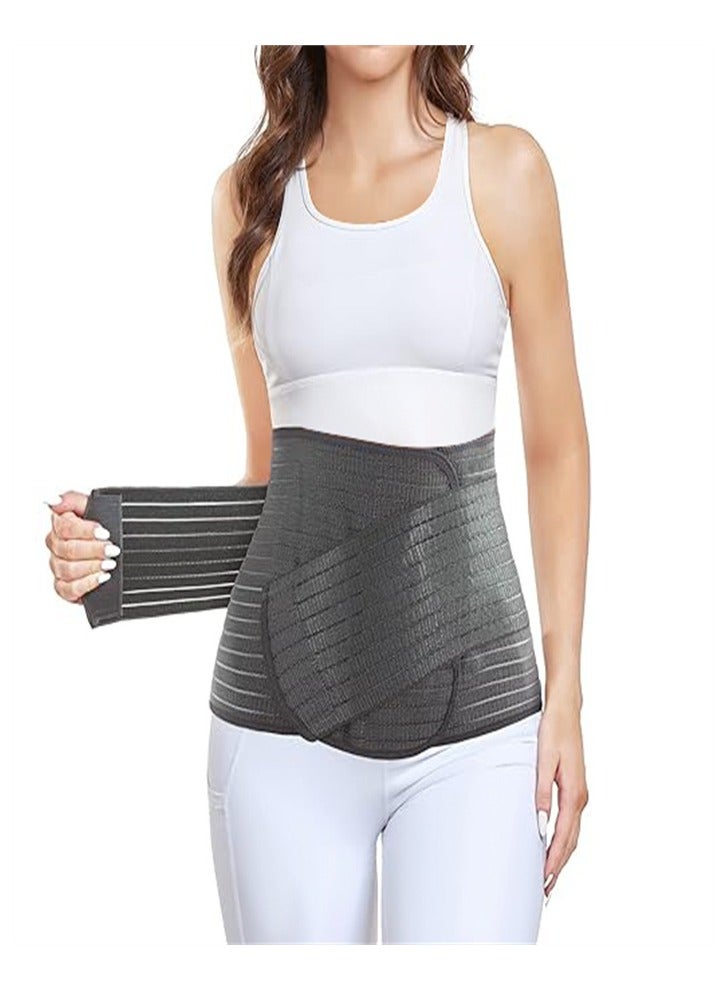 Generic Postnatal Belly Band, Lumbar/Pelvic Support Belt for Stomach Recovery and Back Pain Relief (Bamboo Charcoal Fibre Polyester) (Extra Large)  - Image 1