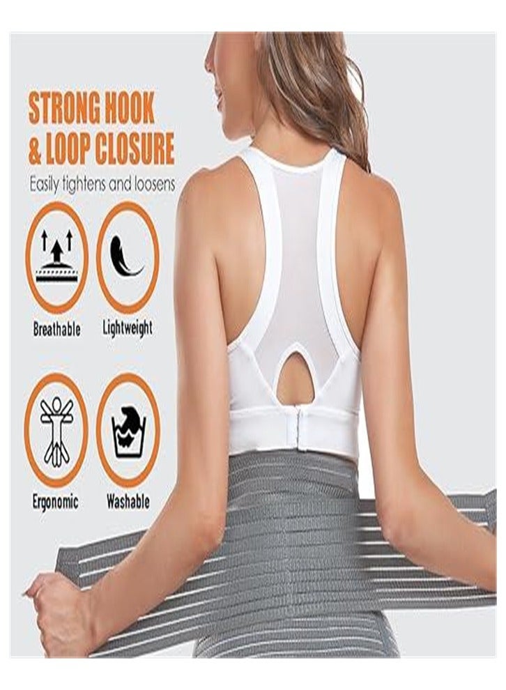 Generic Postnatal Belly Band, Lumbar/Pelvic Support Belt for Stomach Recovery and Back Pain Relief (Bamboo Charcoal Fibre Polyester) (Extra Large)  - Image 2