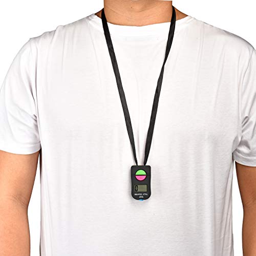 Woniutch Electronic Tally Counter/Handheld Number Clicker with Lanyard, 4-Digital,Disc Golf/Baseball Pitch/Bus Driver/Fish/Crochet Row Count (1 Pack) - Image 3