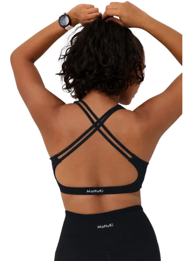 موهوكي موهوكي حمالة صدر رياضية Active Low Crossback Bra - أسود