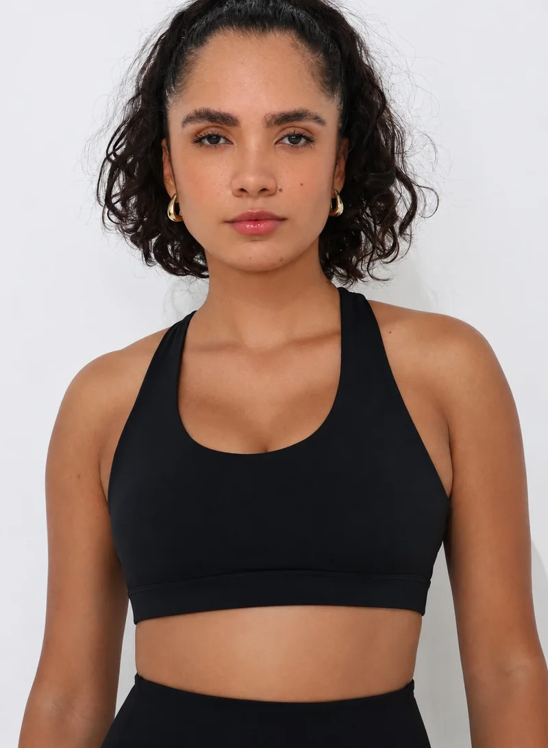 Active Low Crossback Bra