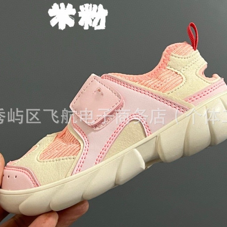 Tiejie Shoes Factory Cow-B920 Kidsren'S Shoes Kidsren'S Sandals Boys And Girls Baotou Foot Protection Velcro Baby Sandals - Image 4