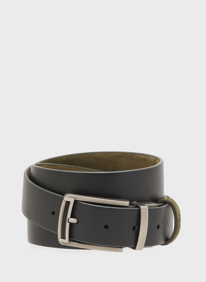 Robert Wood Smart Casual Resizable Suede Belt - Image 3