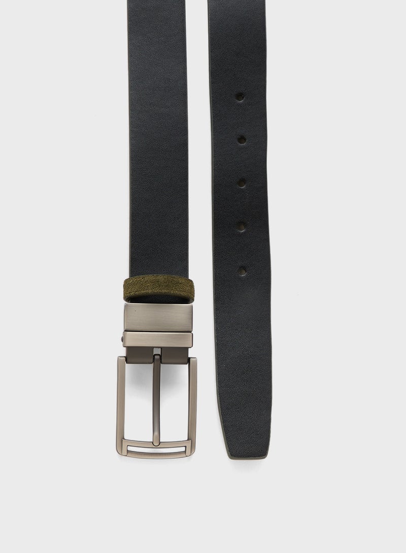 Robert Wood Smart Casual Resizable Suede Belt - Image 4