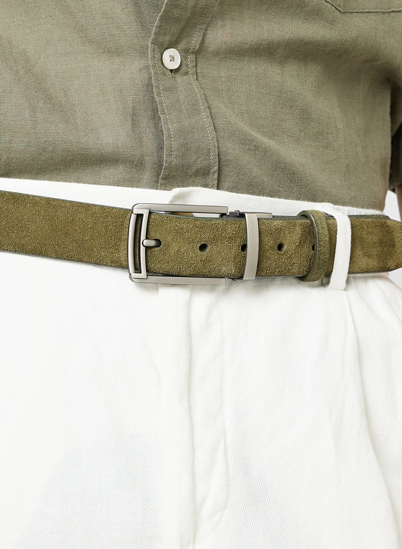 Robert Wood Smart Casual Resizable Suede Belt