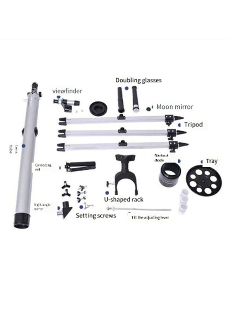 Eyebre Magnification Factor  675X Vertical Children's Introductory Astronomical Telescope  - Image 2