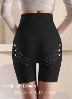 roaiss Comfortable and Supportive Maternity Leggings for Plus Size Women High Waisted Seamless Design with Belly Support Anti Slip Features Relieves Waist Pressure Elastic and Skin Friendly Fabric  - Image 3