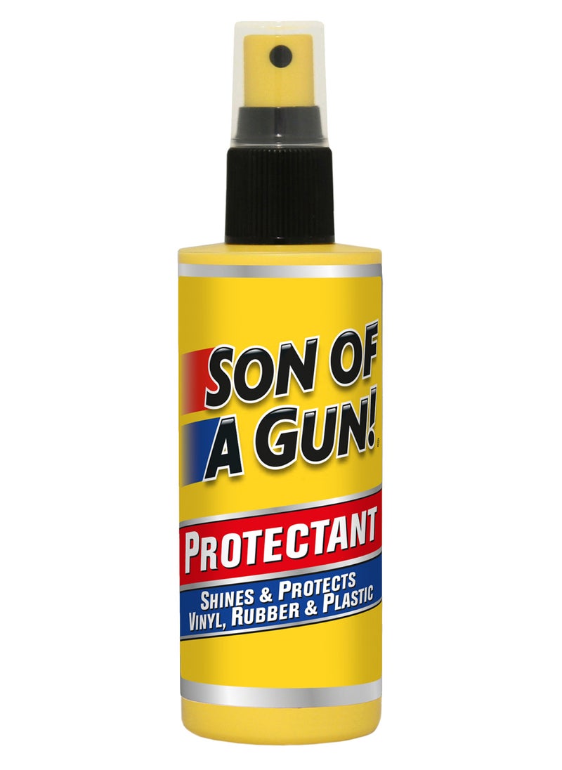 STP - Son Of A Gun Protectant 4Oz, Shines And Protects Vunyl, Rubber And Plastic, Ocean Wave Scent, 1 Piece - Image 1