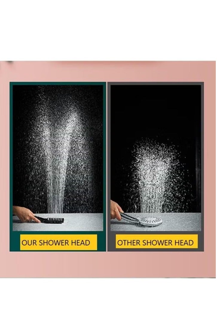 Arabest Shower Set,Shower Kit 8-Inch Shower Head with Handheld Including Rough-In Valve Body,Storage Rack and Trim Bathroom Rainfall Shower Kit Square - Image 5