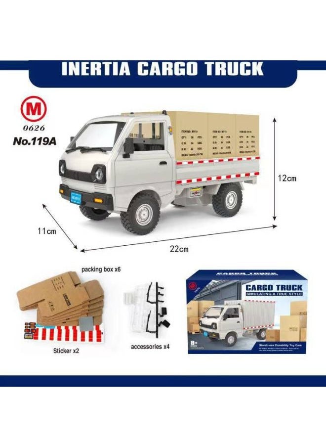 Generic Hot-selling Simulation Remote Control Car Suzuki Wuling Micro-card Van Liuzhou Car Charging Truck Truck Toy-Color:119b Yellow [remote Control] 575 Grams  - Image 3