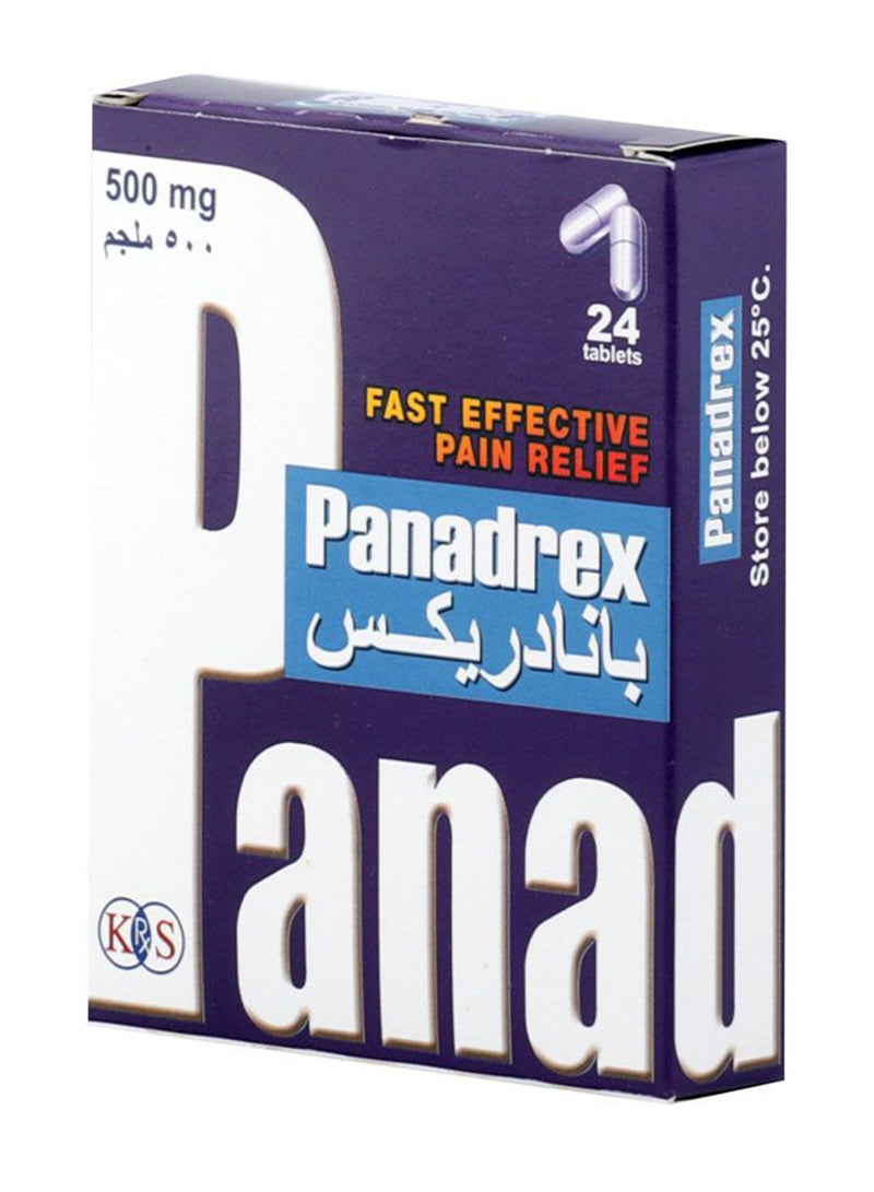 PANADREX 500 Mg Tablets 24'S - Image 1