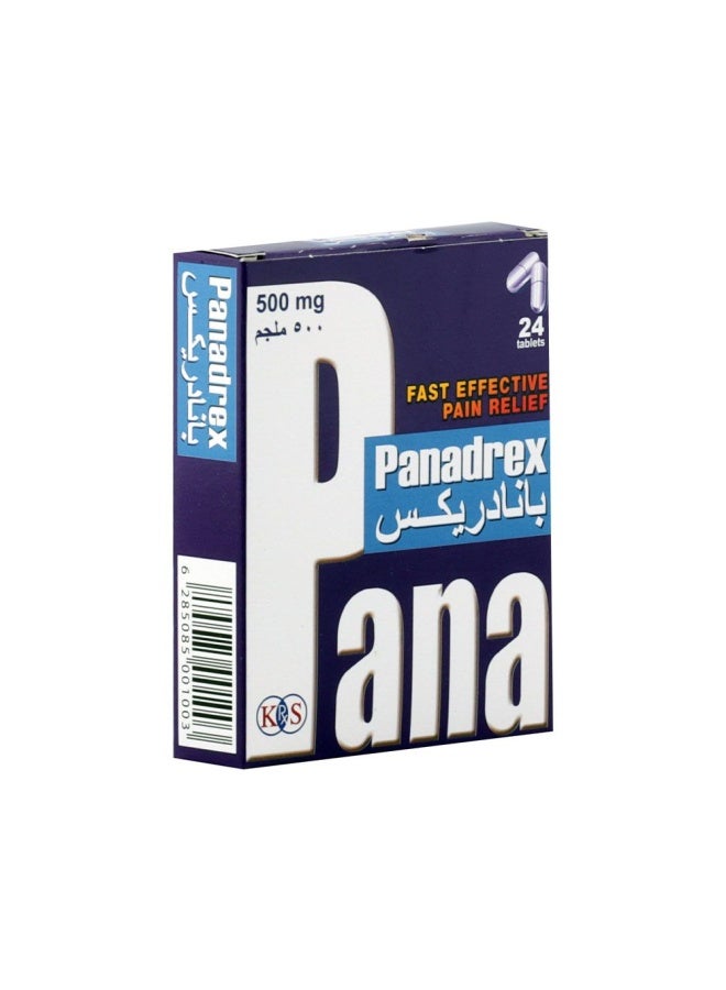 PANADREX 500 Mg Tablets 24'S - Image 2