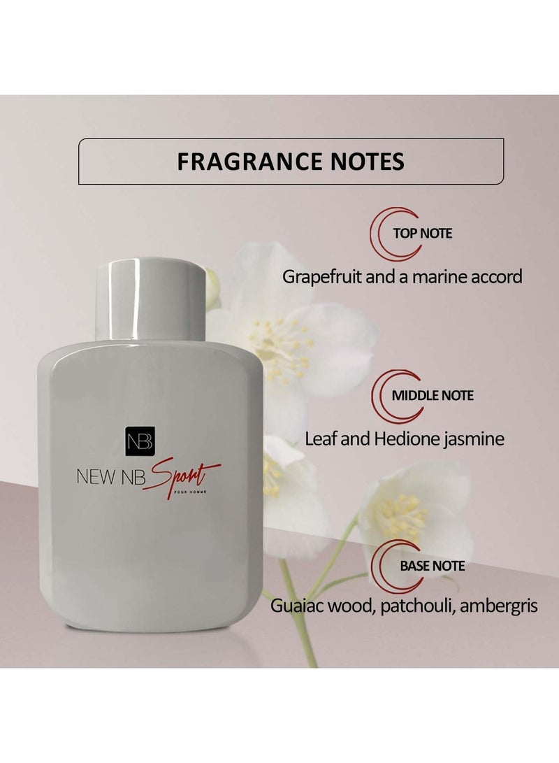 NEW NB New NB Sport Pour Homme For Men EDT 115ml - Image 2
