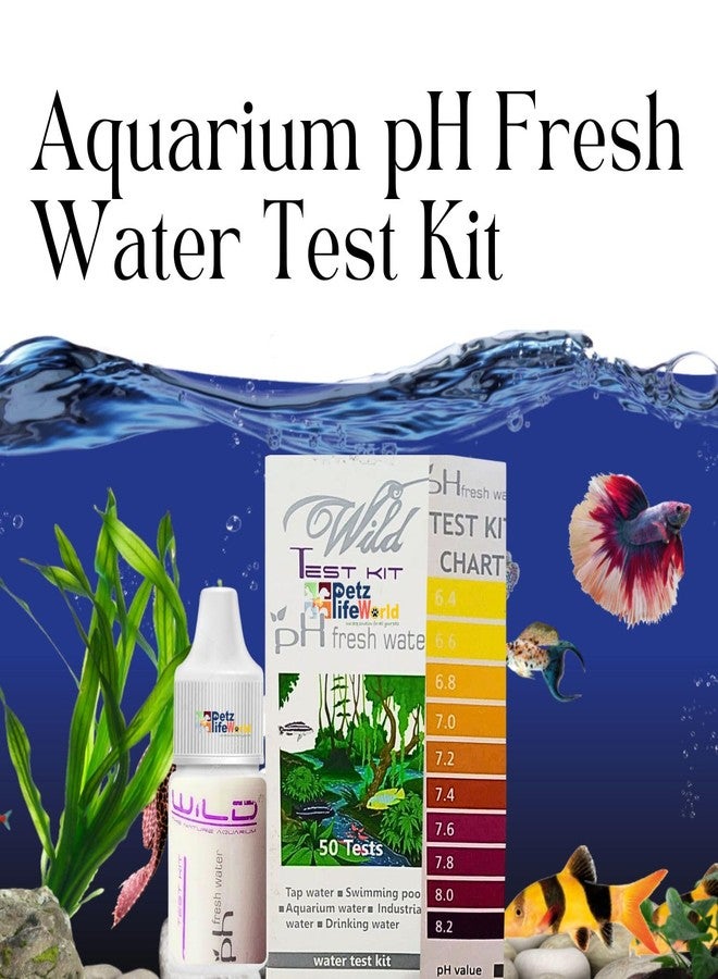 VAYINATO Aquatic Remedies Wild Ph Fresh Water Test Kit(50 Tests)Suitable For Aquarium Water,Swimming Pool,Industrial Water,Drinking Water And Tap Water - Image 2