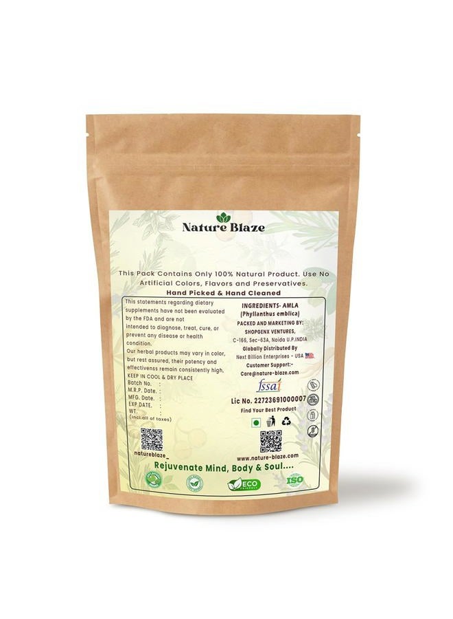 Organic Herbs عشب نقي (عنب الثعلب) أملّا أيورفيدي يعزز المناعة، يساعد في فقدان الوزن (عنب الثعلب. (أملّا بودر 100غ/3.5 أونصة) - Image 2