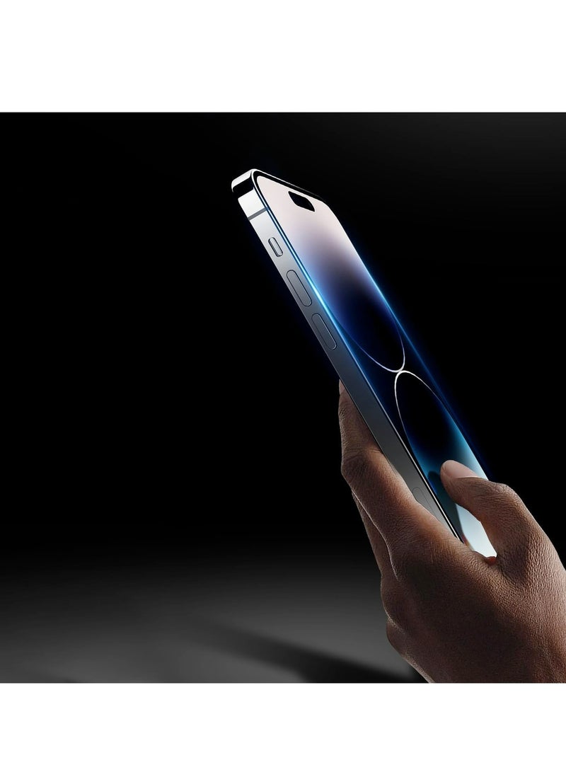 DUSALA Glass for iPhone 15 Screen Protector Tempered Glass Full Glue Edge-to-Edge Screen Protector - Image 4
