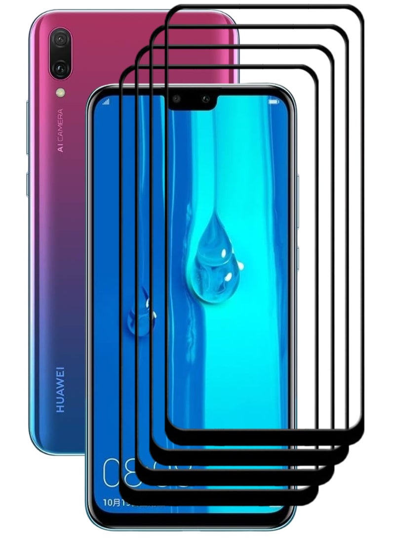 أكاليكس 4 قطع، حماية شاشة،  لهاتف هواوي Y9 (2019)  ، جودة ممتازة. - Image 1