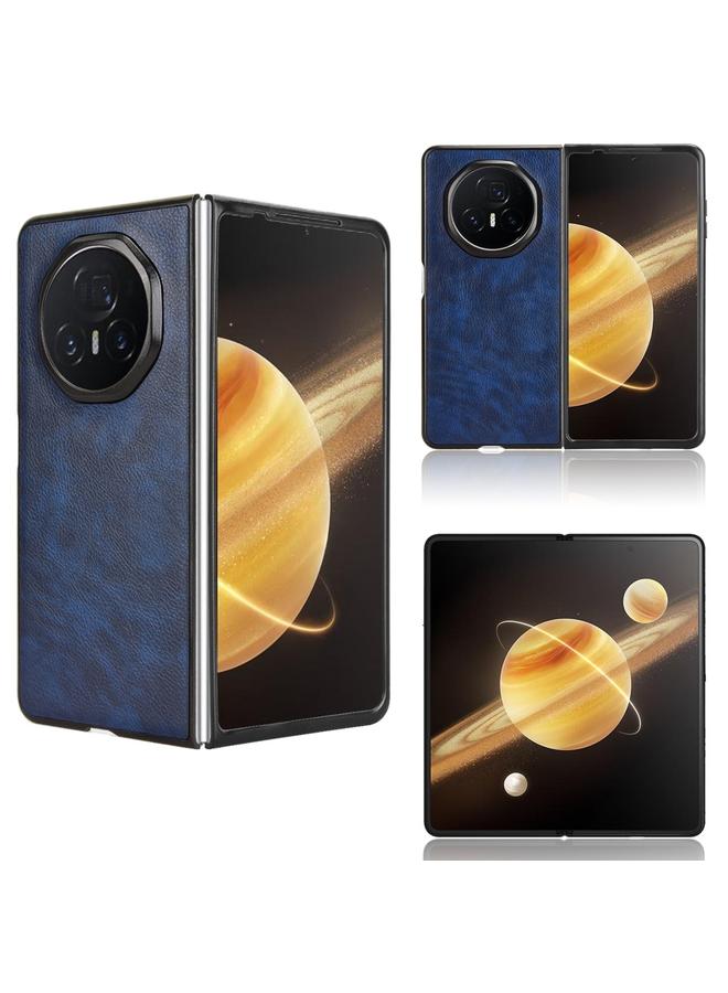 جرين تايجر جراب خلفي لهاتف Honor Magic V3 بنسيج الليتشي - Image 1