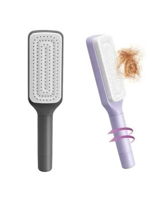 Self Cleaning Hair Brush, Organic No-Pull Hair Brush, Detangling Hair Brush with Rotating Design, Professional Detangling Brush for Wet and Dry Hair for Women and Men (Multi Color) - pzsku/Z81FF46BF687296BB5B27Z/45/_/1726877656/d50b7069-f886-479f-b38d-c768ccd4dd74