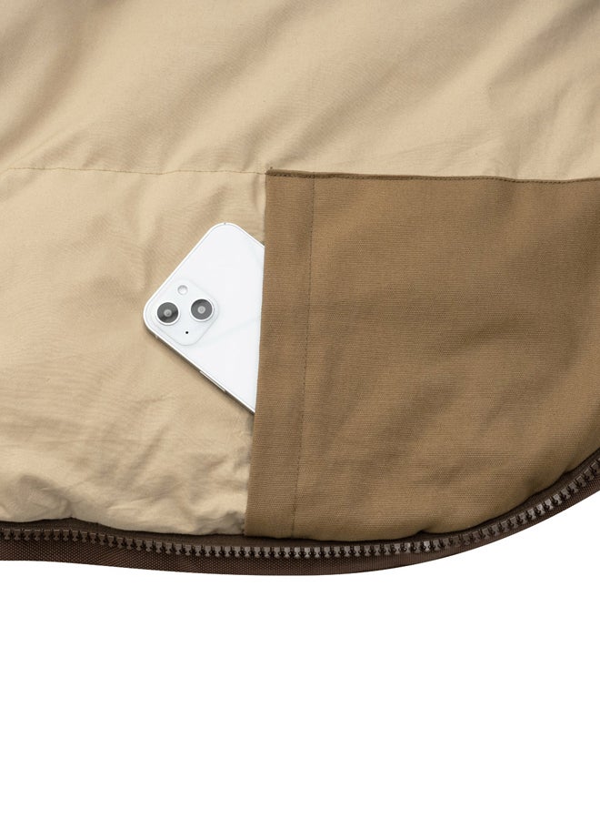 DPT Malaki sleeping bag, camping Sleeping bag, Beige, Size 105*210 Cm - Image 3