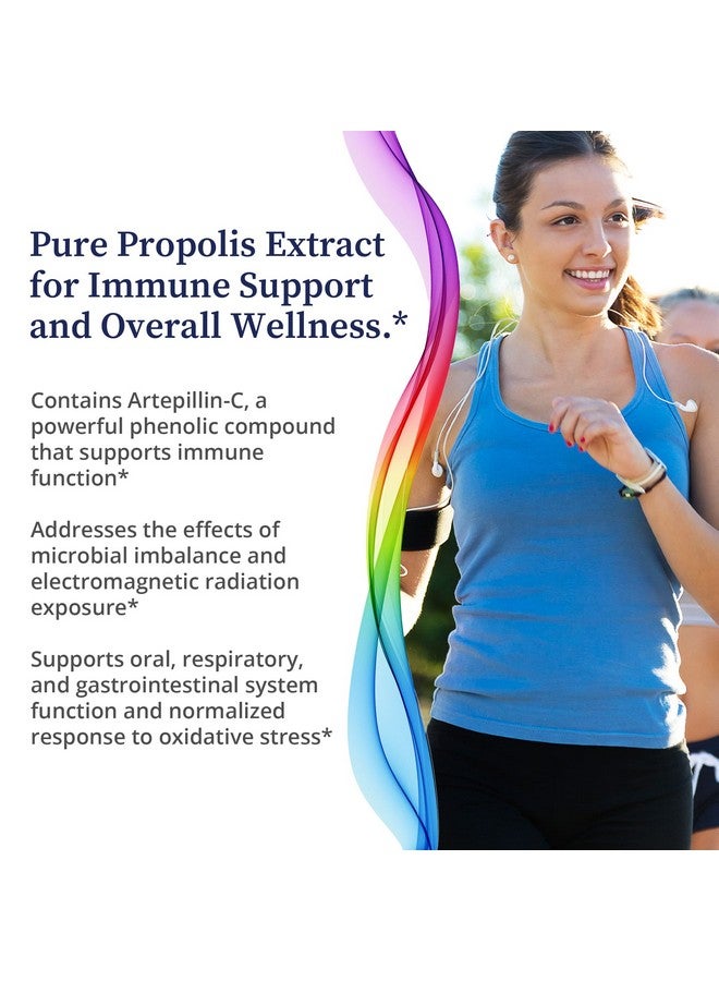 BioPure Brazilian Green Propolis Pure Propolis Extract Natural Freezedried Extract With Atrepillinc Ad Phenols To Support Respiratory Gastrointestinal And Immune Function 60 Capsules - Image 5