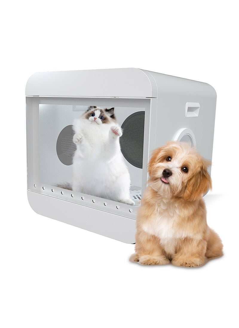 Kidle Intelligent Fully Automatic Pet Hair Drying Box Pet Cat And Dog Bath Hair Dryer 45*45*51cm  - Image 1