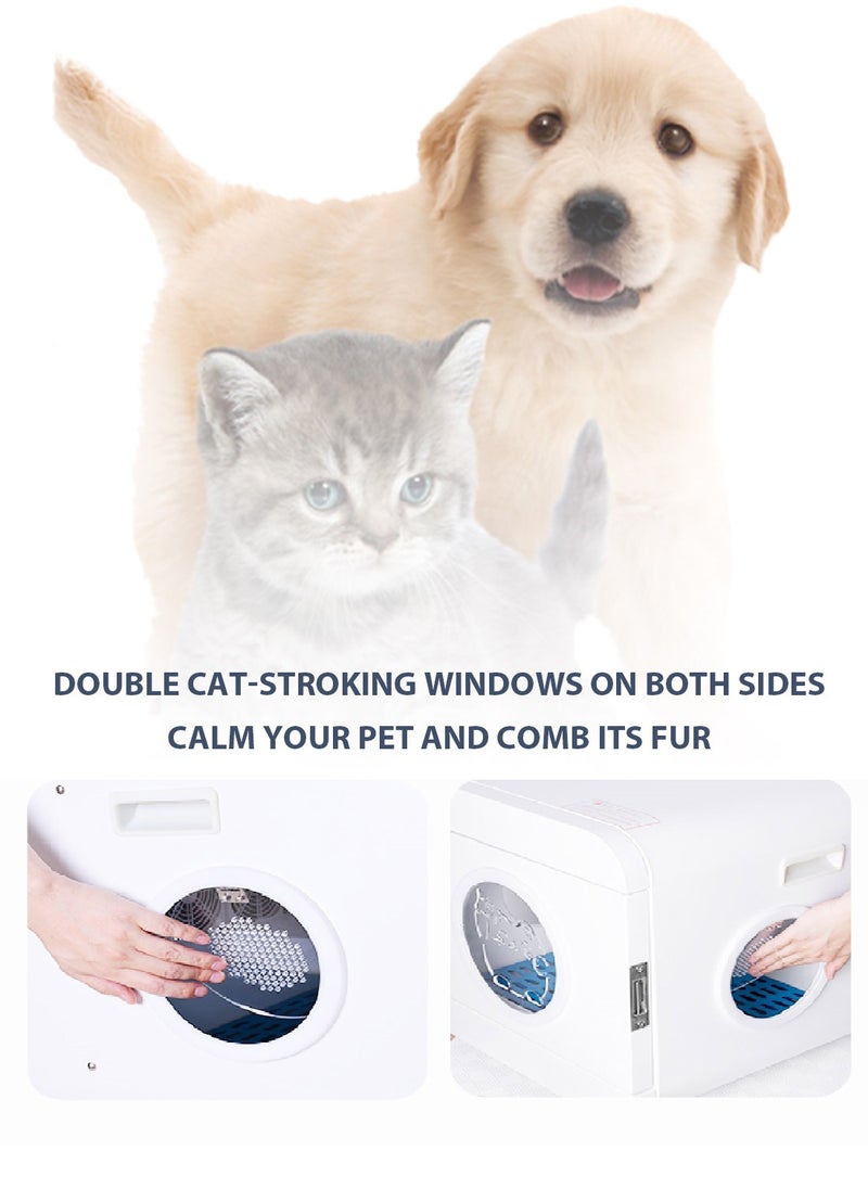 Kidle Intelligent Fully Automatic Pet Hair Drying Box Pet Cat And Dog Bath Hair Dryer 45*45*51cm  - Image 3
