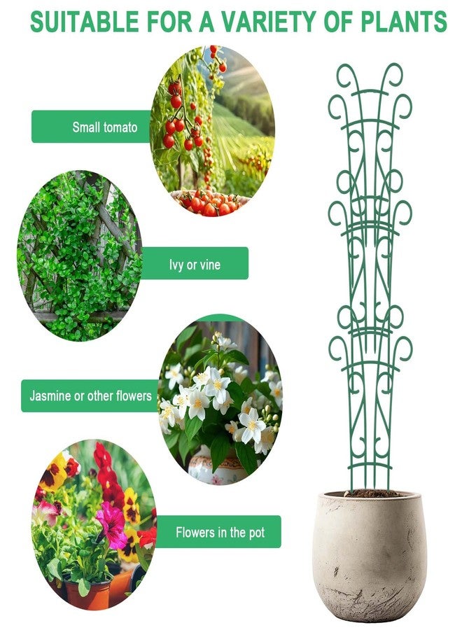 Qaobo Qabo Garden Trellis for Indoor Plants Plant Support 12 Pack - Image 5