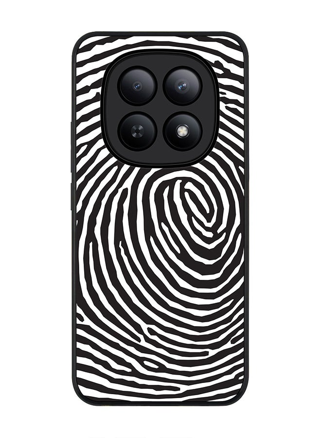 For Xiaomi Redmi Note 15 5G / Poco M8 Case,Slim fit Camera Protection, Shockproof Thin Phone cover  - Finger Prints