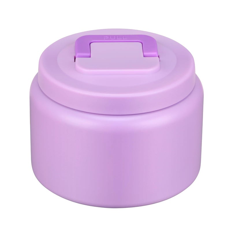 PIQUEBAR 8oz Kids Thermo for Hot Food,Small Lunch Thermos Food Container Stainless Steel,Easy Open Wide Mouth Thermo for Hot Cold Food for Preschool Travel - Image 2