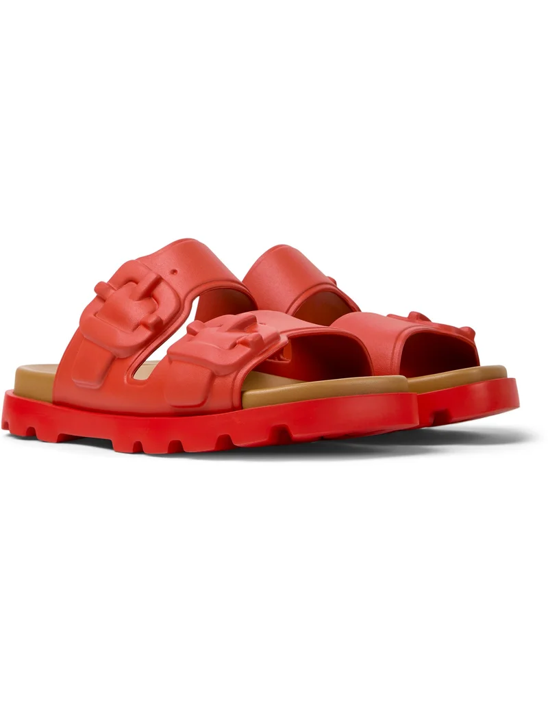 Camper Brutus Sandal, Men Sandal, Red