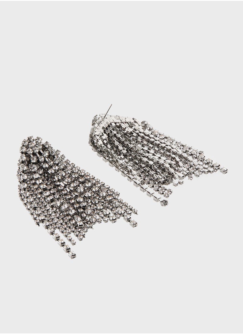 Ella Limited Edition - Diamante Drop Earrings - Image 1