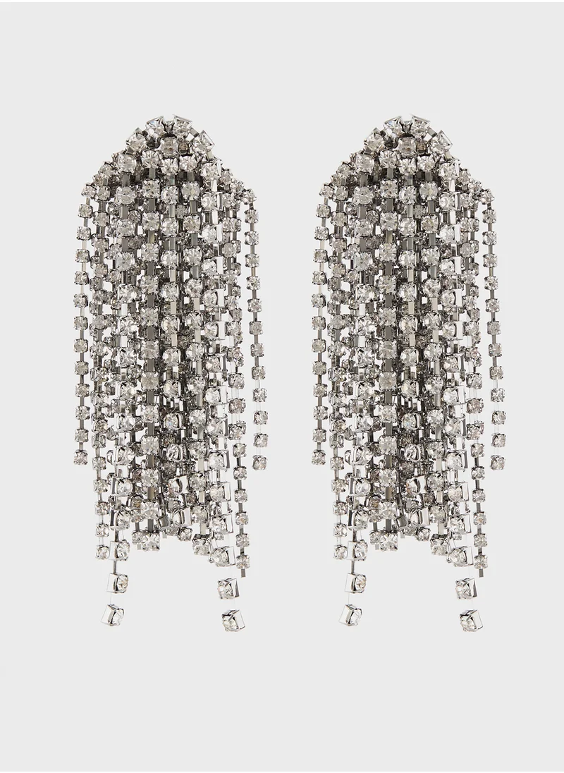 Ella Limited Edition Diamante Drop Earrings