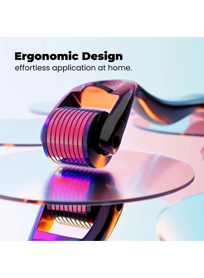 أسود أحمر أداة لف الشعر القابلة لإعادة الاستخدام اليدوية من الفولاذ المقاوم للصدأ للوجه والساقين وتحت الإبط - Image 3